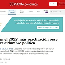 M&A en el 2022: ms reactivacin pese a la incertidumbre poltica